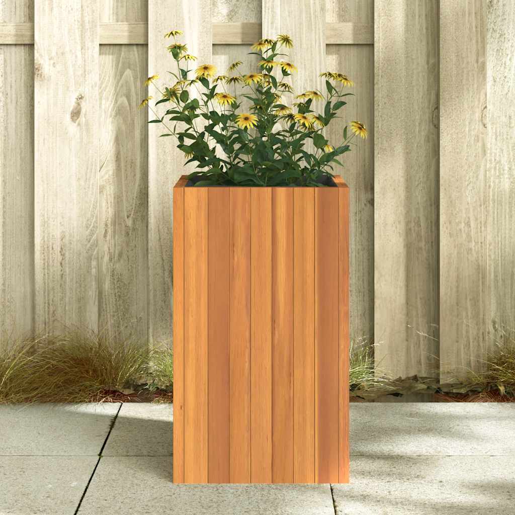 vidaXL Pflanzkübel 35x35x60 cm Massivholz Akazie