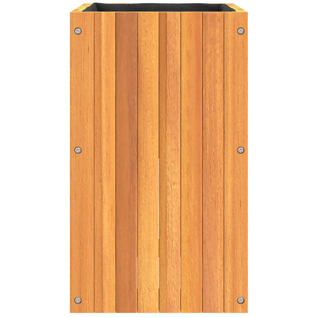 vidaXL Pflanzkübel 35x35x60 cm Massivholz Akazie