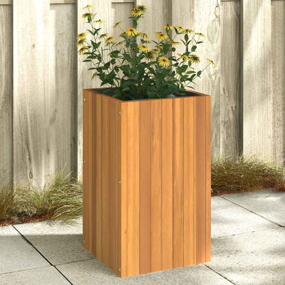 vidaXL Pflanzkübel 35x35x60 cm Massivholz Akazie