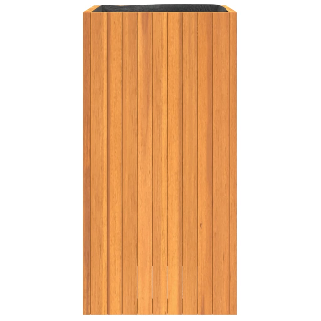 vidaXL Pflanzkübel 45x45x90 cm Massivholz Akazie