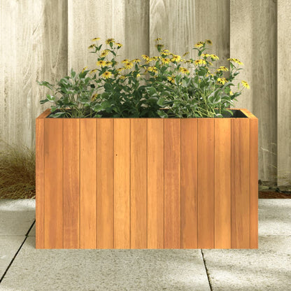 vidaXL Pflanzkübel 59x27,5x35 cm Massivholz Akazie