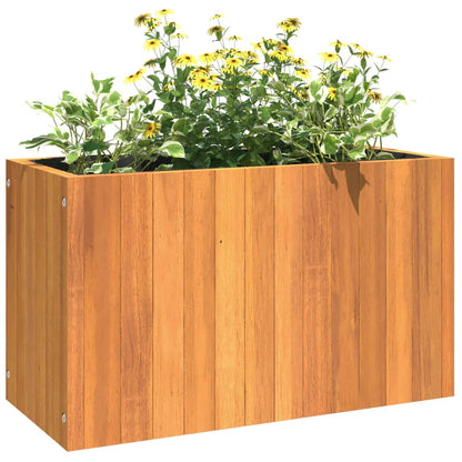 vidaXL Pflanzkübel 59x27,5x35 cm Massivholz Akazie