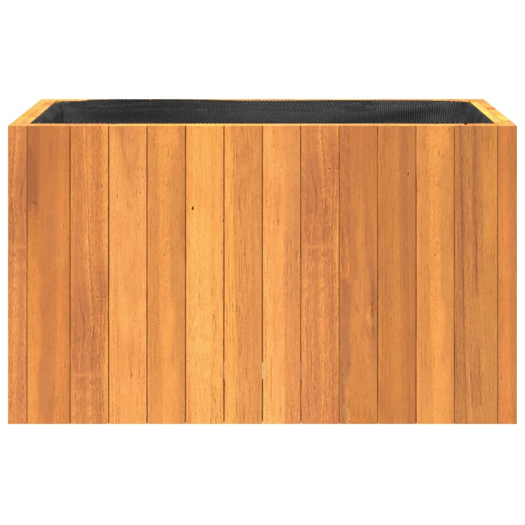 vidaXL Pflanzkübel 59x27,5x35 cm Massivholz Akazie