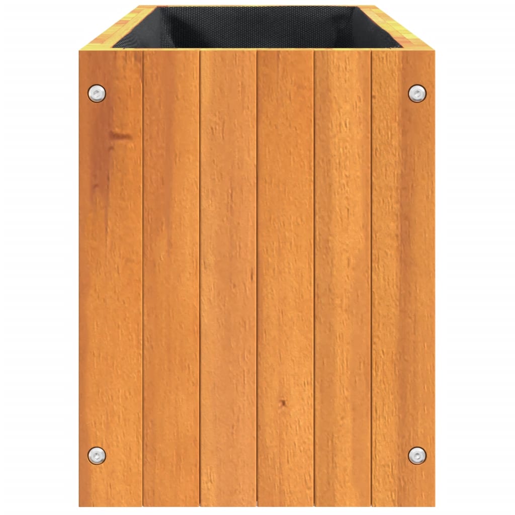 vidaXL Pflanzkübel 59x27,5x35 cm Massivholz Akazie