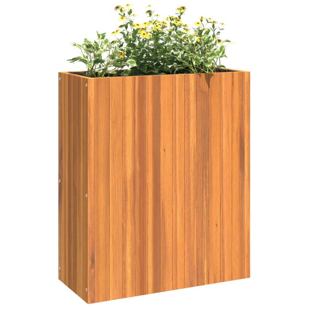 vidaXL Pflanzkübel 59x27,5x70 cm Massivholz Akazie