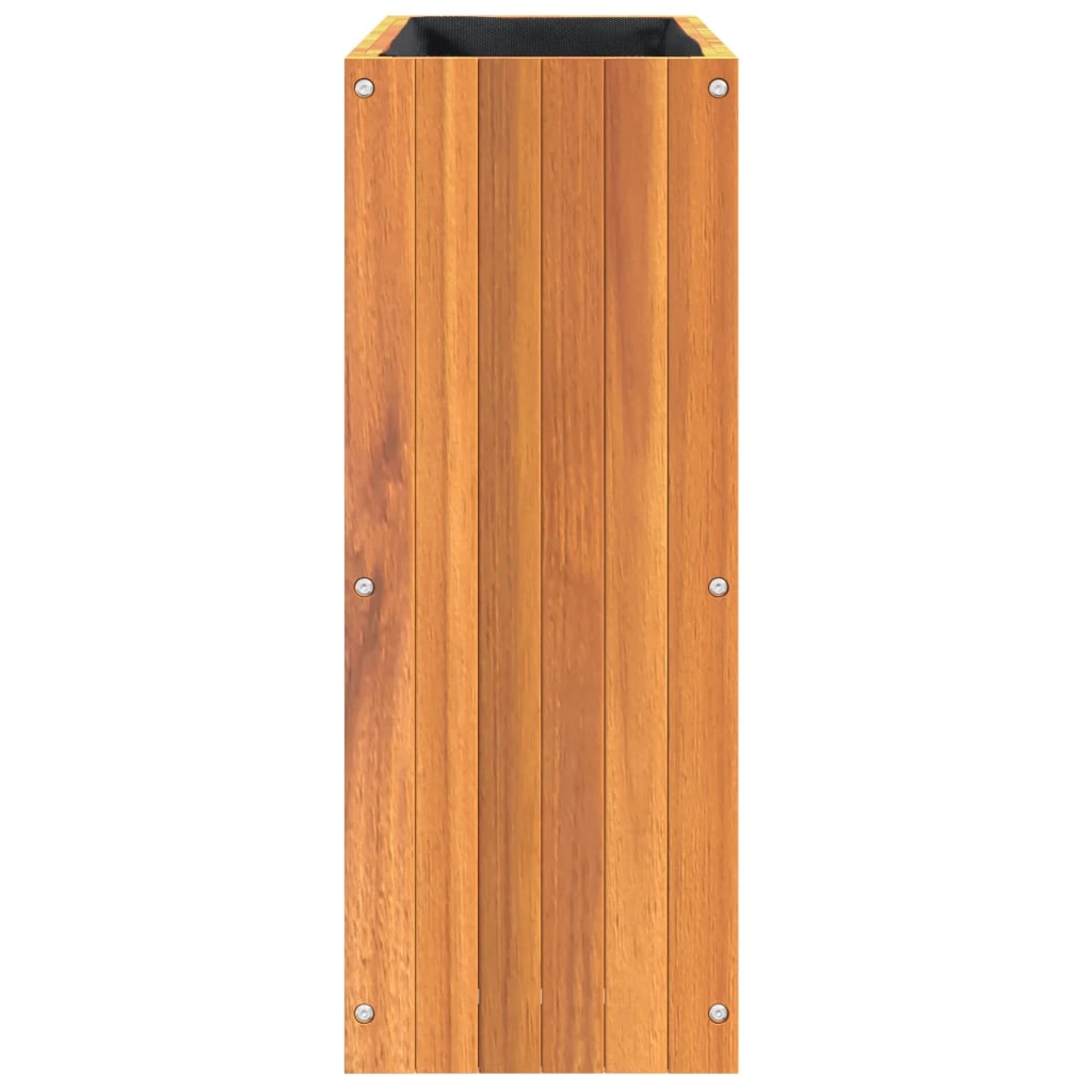 vidaXL Pflanzkübel 59x27,5x70 cm Massivholz Akazie