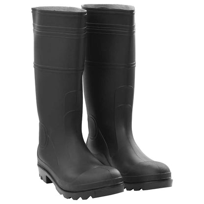 vidaXL Gummistiefel Schwarz Größe 46 PVC