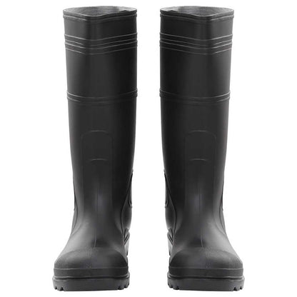 vidaXL Gummistiefel Schwarz Größe 46 PVC