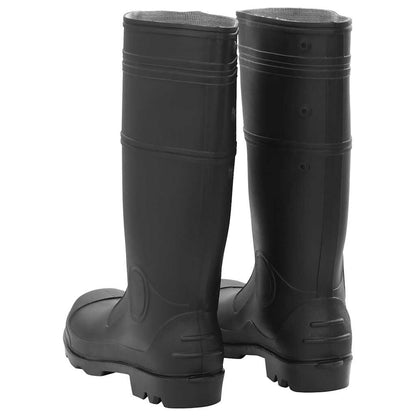vidaXL Gummistiefel Schwarz Größe 46 PVC