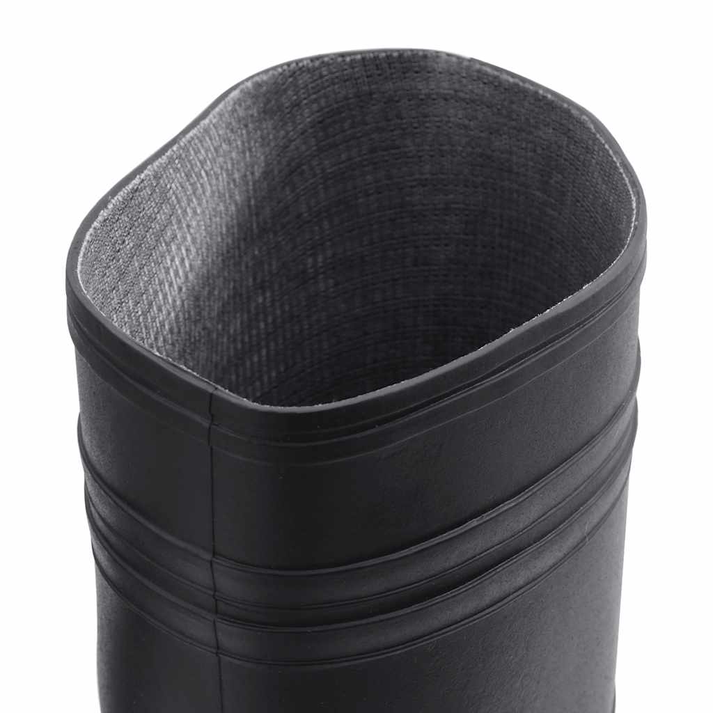 vidaXL Gummistiefel Schwarz Größe 46 PVC