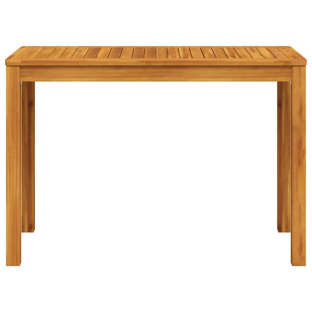 vidaXL Garten-Esstisch 110x55x75 cm Massivholz Akazie