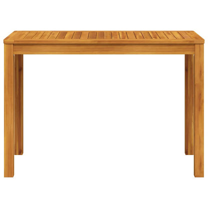 vidaXL Garten-Esstisch 110x55x75 cm Massivholz Akazie