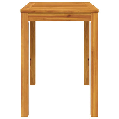 vidaXL Garten-Esstisch 110x55x75 cm Massivholz Akazie