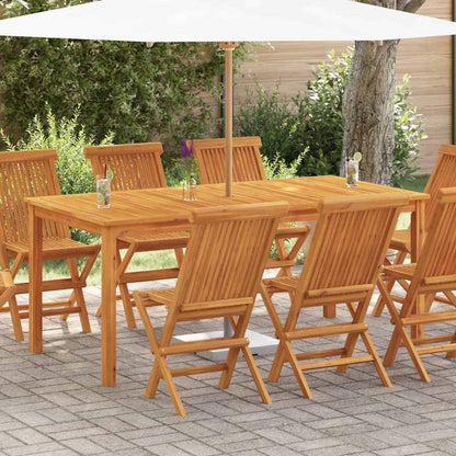 vidaXL Table de salle à manger de jardin 180x90x75 cm bois d'acacia massif