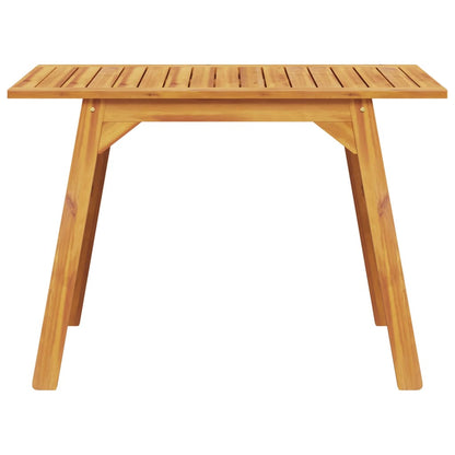 vidaXL Table de salle à manger de jardin 110x56x75 cm Bois d'acacia massif