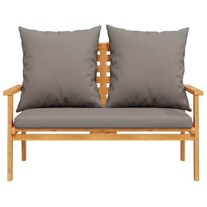 vidaXL Gartensofa-Set mit Kissen Massivholz Akazie