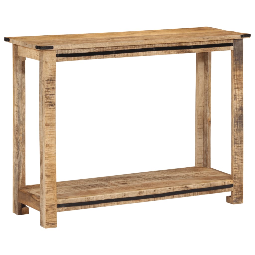 vidaXL Table console 100x35x75 cm Bois de manguier massif