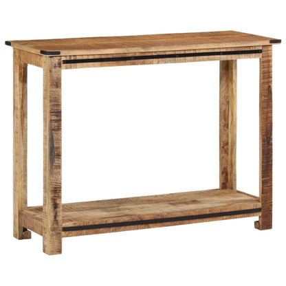 vidaXL Table console 100x35x75 cm Bois de manguier massif