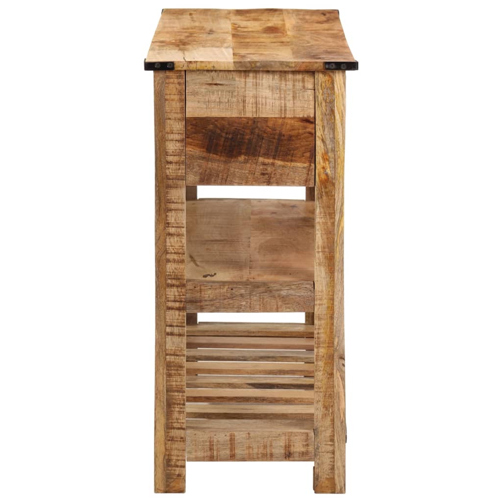 vidaXL Table console 100x35x75 cm Bois de manguier massif