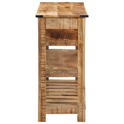 vidaXL Table console 100x35x75 cm Bois de manguier massif