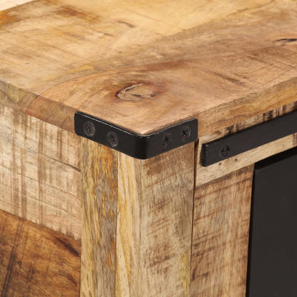 vidaXL Table console 100x35x75 cm Bois de manguier massif