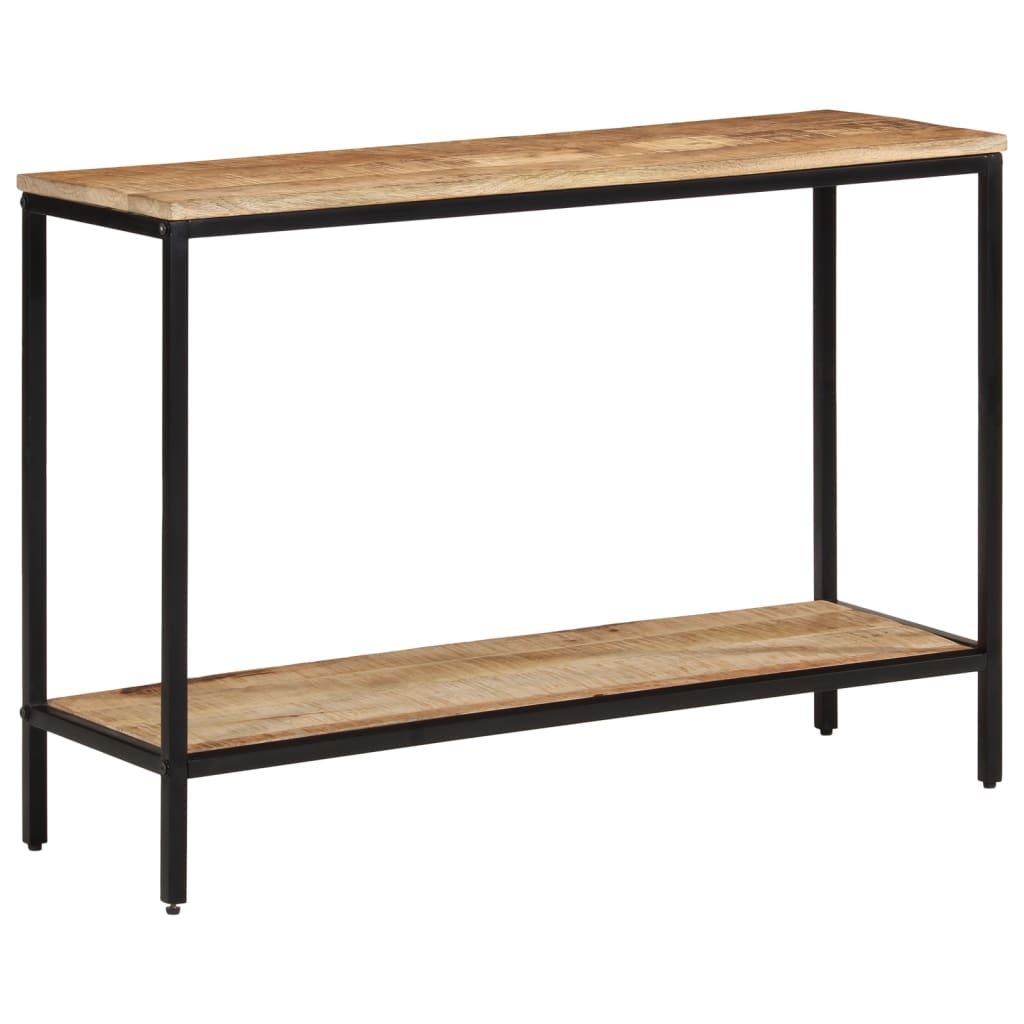 vidaXL Console 100x35x70 cm Bois de manguier massif brut