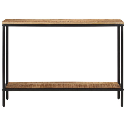 vidaXL Console 100x35x70 cm Bois de manguier massif brut