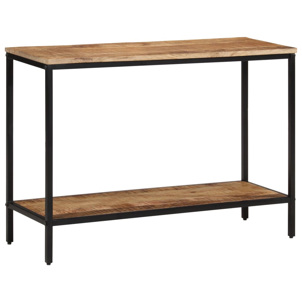 vidaXL Console 100x35x70 cm Bois de manguier massif brut