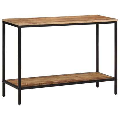 vidaXL Console 100x35x70 cm Bois de manguier massif brut