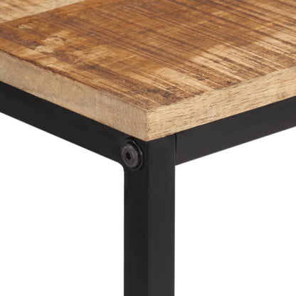 vidaXL Console 100x35x70 cm Bois de manguier massif brut
