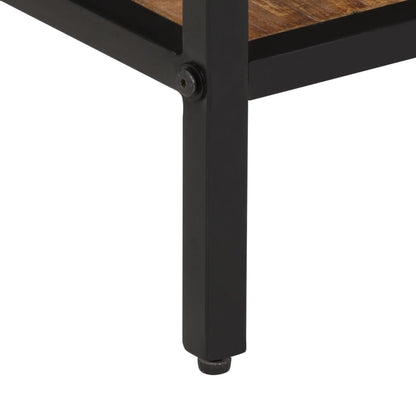 vidaXL Console 100x35x70 cm Bois de manguier massif brut