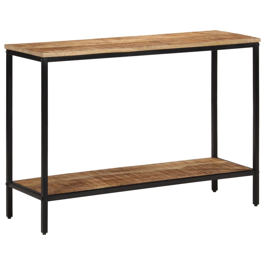 vidaXL Console 100x35x70 cm Bois de manguier massif brut