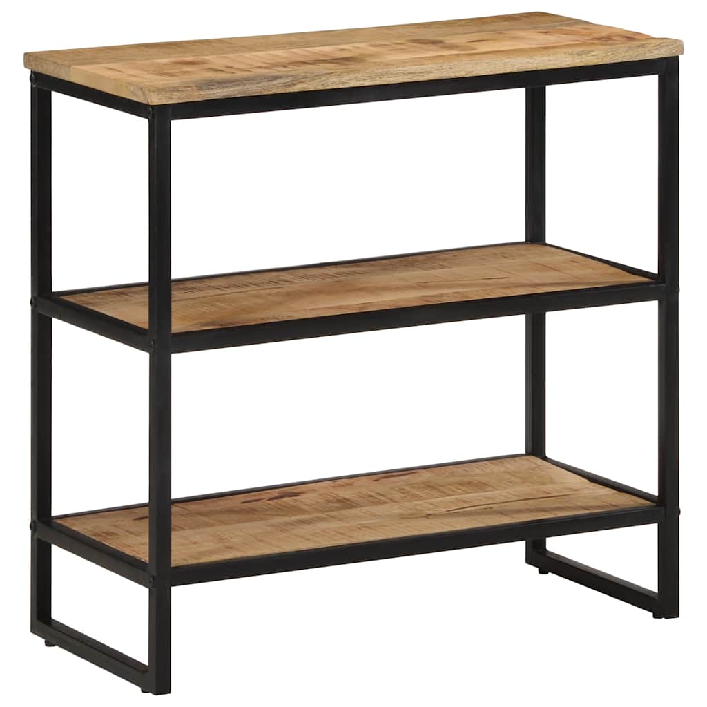 vidaXL Console 70x35x70 cm Bois de manguier massif brut