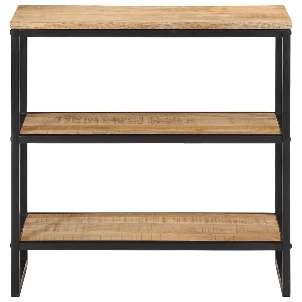 vidaXL Console 70x35x70 cm Bois de manguier massif brut