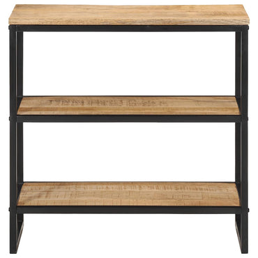 vidaXL Console 70x35x70 cm Bois de manguier massif brut