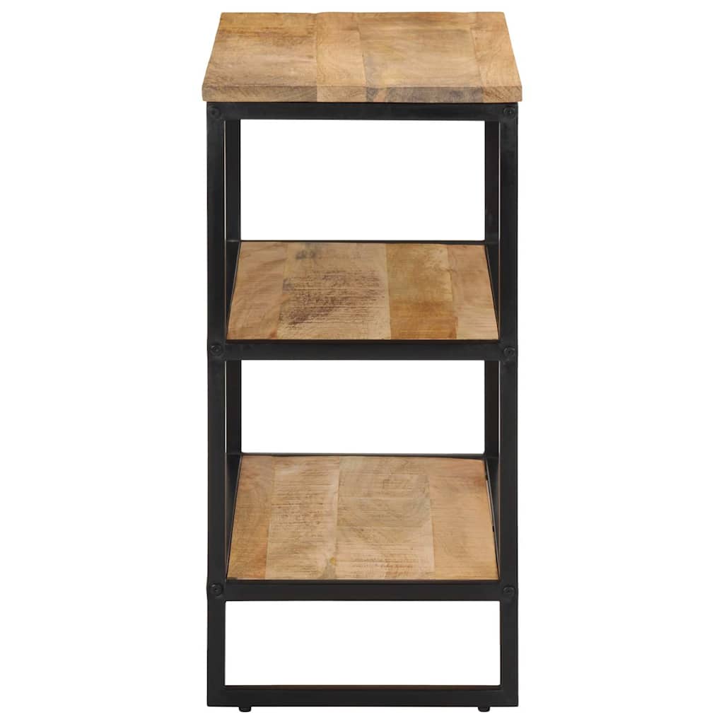 vidaXL Console 70x35x70 cm Bois de manguier massif brut