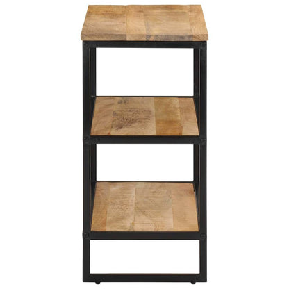 vidaXL Console 70x35x70 cm Bois de manguier massif brut