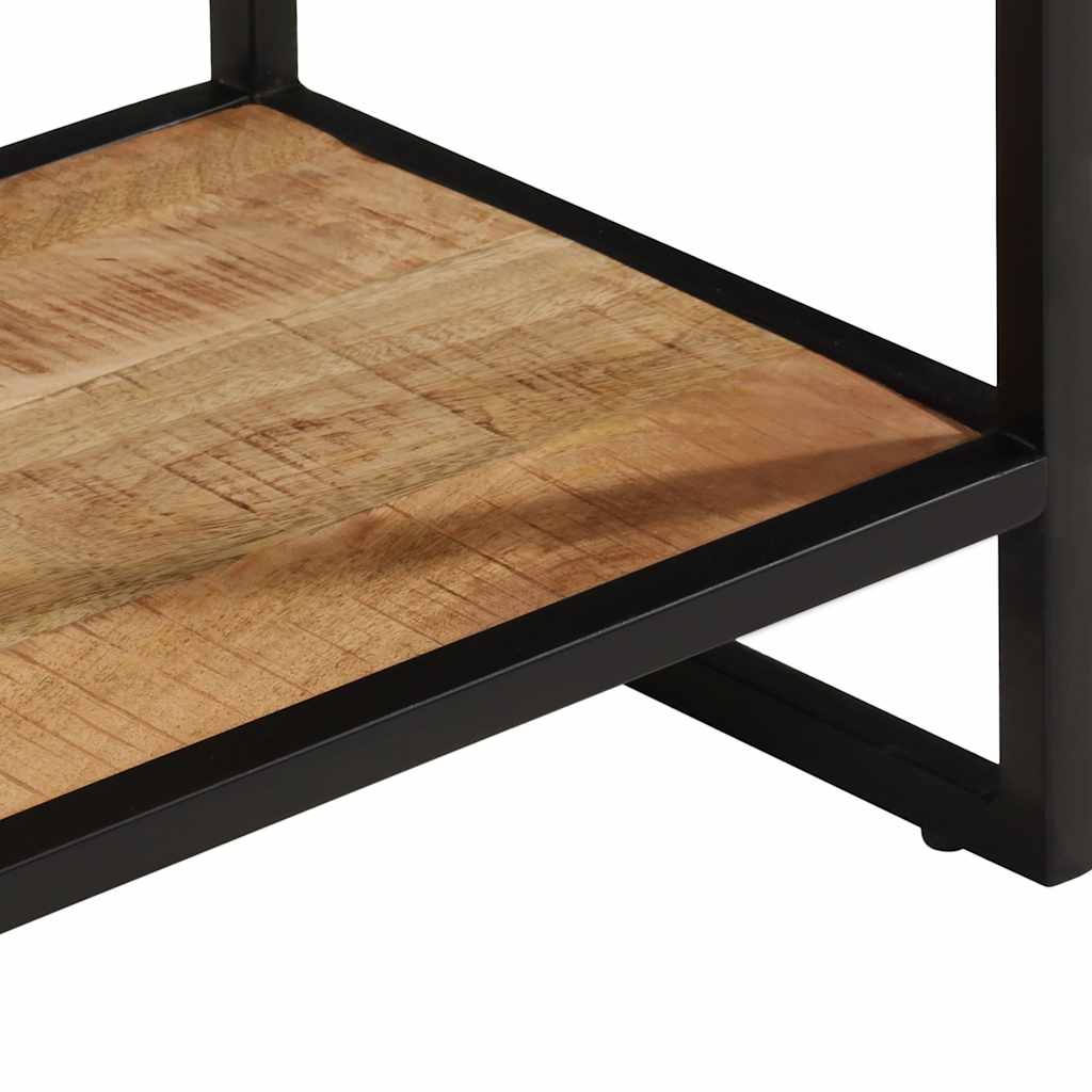 vidaXL Console 70x35x70 cm Bois de manguier massif brut