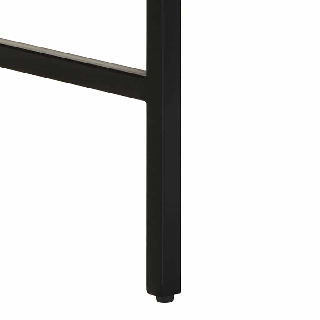 vidaXL Schreibtisch mit Regal Braun 80 x 50 x 75 cm Massivholz Mango