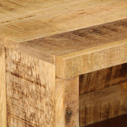 vidaXL Nachttisch Braun 40 x 30 x 25 cm Massivholz Mango