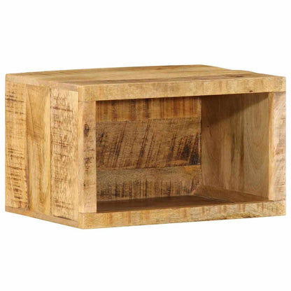 vidaXL Nachttisch Braun 40 x 30 x 25 cm Massivholz Mango