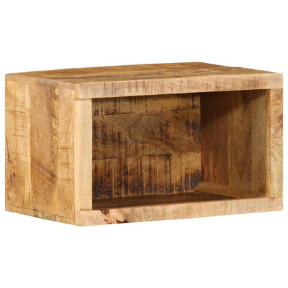 vidaXL Nachttisch Braun 40 x 30 x 25 cm Massivholz Mango