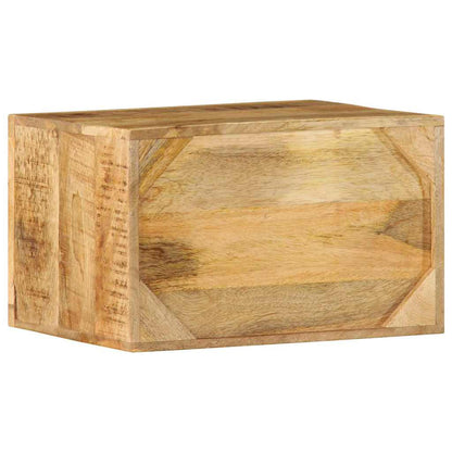 vidaXL Nachttisch Braun 40 x 30 x 25 cm Massivholz Mango