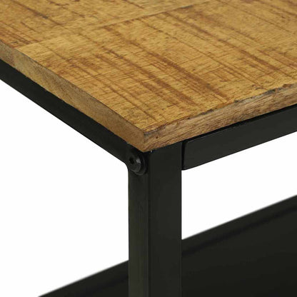 Bücherregal 70 x 35 x 110 cm Massivholz Mango