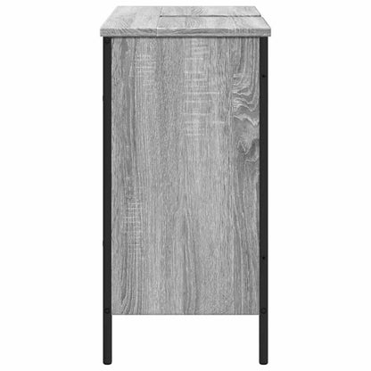 Meuble sous lavabo vidaXL gris Sonoma 80x30x60 cm en bois d'ingénierie