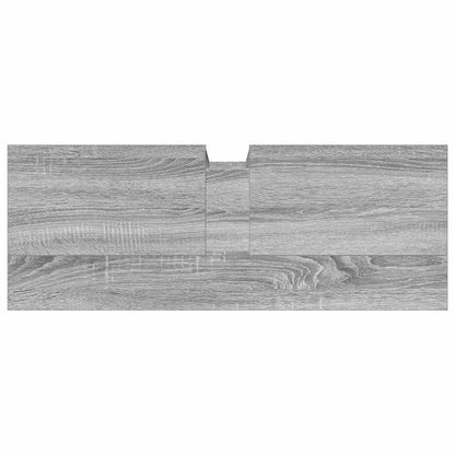 Meuble sous lavabo vidaXL gris Sonoma 80x30x60 cm en bois d'ingénierie