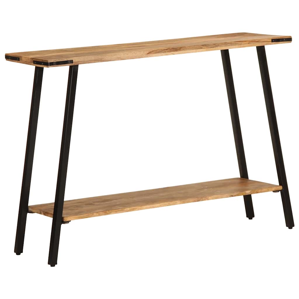 vidaXL Konsolentisch 110x30x75 cm Massivholz Mango
