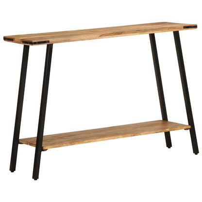 vidaXL Konsolentisch 110x30x75 cm Massivholz Mango