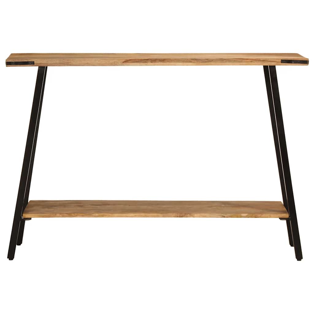 vidaXL Konsolentisch 110x30x75 cm Massivholz Mango