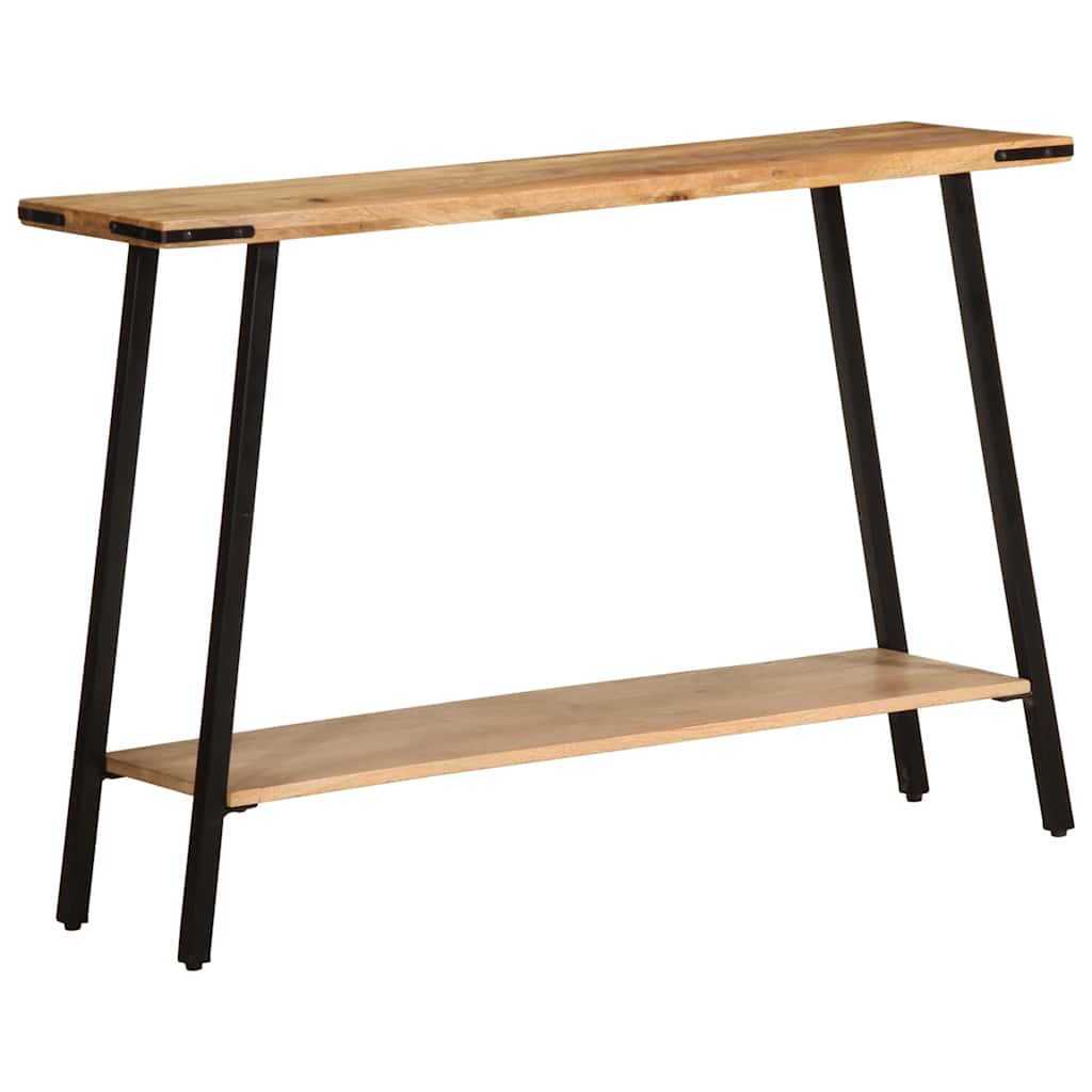 vidaXL Konsolentisch 110x30x75 cm Massivholz Mango